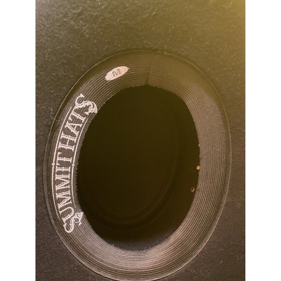 Summit Hats Cowboy Men’s Hat Black Medium - Picture 4 of 6